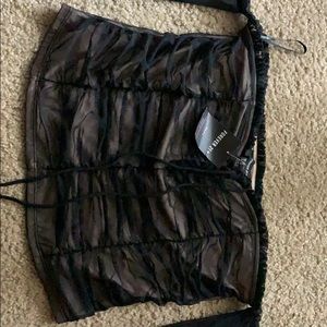 Crop top plus size shirt